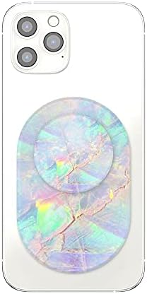 Mag Safe-Compatible Pop Grip with Wireless Charging – Gold Lutz | Enhanced Stability for One-Handed Use, Kickstand Functionality, and Secure Attachment for Ultimate Phone Protection