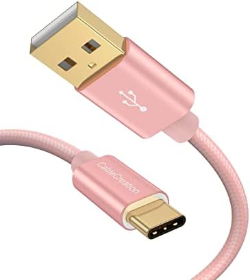Compact USB C Cable Duo – 0.5 FT Braided Fast Charging Cables for Seamless Data Transfer | 3 A Power & 480 Mbps Speed | Ultimate Compatibility for Mac Book Air, Galaxy S22 Ultra, Stylus Pen, and More | Durable Design | Ideal for On-the-Go Connectivity