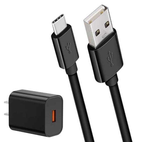 6 FT USB-C & AC Power Charger for Portable Monitors – Universal Compatibility for MNN, KYY, ARZOPA & More – Fast Charging for Ultimate Productivity Boost – Lightweight & Durable Design for Effortless Mobility and Reliability