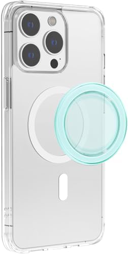 Upgrade Your i Phone Experience with Metisinno Purple Translucent Magnetic Base for Pop Socket Grips – Seamless Compatibility with Mag Safe Cases for Effortless Use and Stylish Appeal
