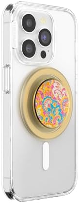 Mag Safe-Ready Tidepool Lava Pop Socket Phone Grip & Stand – Magnetic Hold for Effortless Wireless Charging, Hands-Free Viewing, and Stylish Functionality – Transform Your Mobile Experience with Enhanced Compatibility and Unique Design