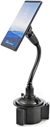 Flexible Gooseneck Magnetic Phone Holder for Car – 12-Inch Suction Cup Mount for Safe Hands-Free Navigation and Communication, Universal Compatibility for All Smartphones