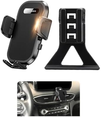 Innovative Adjustable Car Phone Holder for Hyundai Santa Fe (2019-2023) – Secure 360-Degree Cradle for 4-7 Inch Smartphones, Hassle-Free Installation, Essential Safety Tool for Navigation and Communication