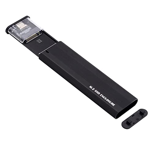 Supercharge Your Storage with Cablecc USB4 20 Gbps Type-C M.2 NVME/SATA SSD Enclosure – Effortless Data Transfer and Maximum Compatibility for 2280/2242/2260 mm Drives – RTL9220 Chipset for Enhanced Performance and Portability