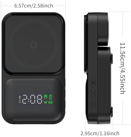 3-in-1 Wireless Charging Dock for Apple Watch, i Phone, and Air Pods – Fast, Efficient Multi-Device Charger Station for Enhanced Compatibility (Black)