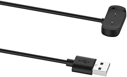 Dual Pack Amazfit Charger Cable – 3.3 ft Replacement Charging Solution for Bip 3, Bip 3 Pro, GTS 2, GTR 2, GTS 2 Mini & U Pro – Fast & Reliable Power Accessory for Smartwatch Users – Ideal for Home & Travel