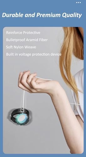 Premium 2-Pack 3.3 FT USB C Charging Cable for Google Pixel Watch – Innovative Magnetic Charger for Swift Power Delivery, Exceptional Compatibility, and Stylish Design – Ideal Smartwatch Charging Solution for Home, Office, and Travel Adventures