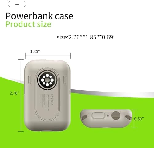 Revolutionary Wireless Magnetic Charger for Apple Watch – High-Performance 1200 m Ah Power Bank with Unmatched Compatibility for Models 9, 8, 7, 6, 5, 4, UYTRA, and Uf YTRA 2 (Midnight Blue, 40 mm/41 mm/42 mm) – Ultimate Effortless Charging Solution with Chic Design and Quick Power Restoration for Active Lifestyles