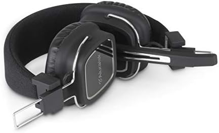 Ultimate Aluratek Bluetooth 5.0 Over-Ear Headphones with Boom Microphone – Experience Unmatched Sound Quality and Enhanced Call Clarity – Advanced Noise Cancellation for Music Lovers and Professionals – Long Battery Life for All-Day Use – Versatile Compatibility with PCs, Laptops, Mac, Tablets, and Smartphones – Your Go-To Wireless Audio Solution for Home and On-the-Go Enjoyment