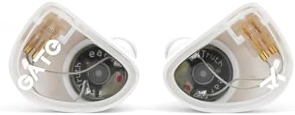 GATE Dynamic Driver In-Ear Headphones: Premium Black Earbuds with Interchangeable 3.5 mm Cable and Built-In Microphone – Unmatched Sound Quality and Comfort for Music, Gaming, and Calls, Ideal for Audiophiles and Everyday Use