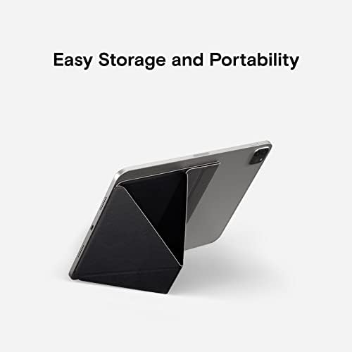 Revolutionize Your Tablet Experience with the MOFT Invisible Adhesive Slim Stand – Adjustable Support for Tablets Up to 12.9” in Space Gray – Perfect Blend of Portability, Style, and Functionality for Seamless On-the-Go Use
