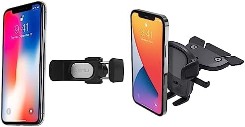 Kenu Airframe+ Premium Car Phone Holder Mount – Versatile 360-Degree Pivot Stand for i Phone, Samsung, and Android – Secure Air Vent Attachment, Expandable Grip for All Smartphone Sizes – Enhance Safety and Connectivity While Driving
