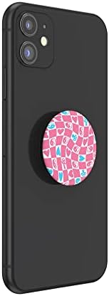 Magnetic Pop Sockets Pop Grip for Mag Safe – Customizable Phone Holder & Kickstand for i Phone Mag Safe Cases – Secure Grip, Hands-Free Viewing, Wireless Charging Compatible – Fluted Fatigue Design for Enhanced Style and Functionality