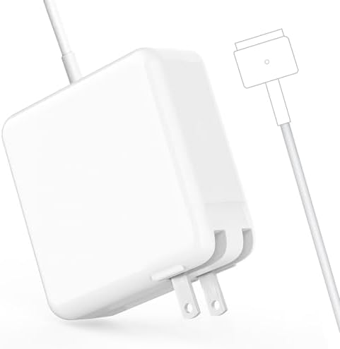 High-Efficiency 45 W Mac Book Air Charger with T-Tip Magnetic Connector – Optimized Power Adapter for 11-inch and 13-inch Models Post Mid-2012 – Enhanced Safety Features and Rapid Charging Capability