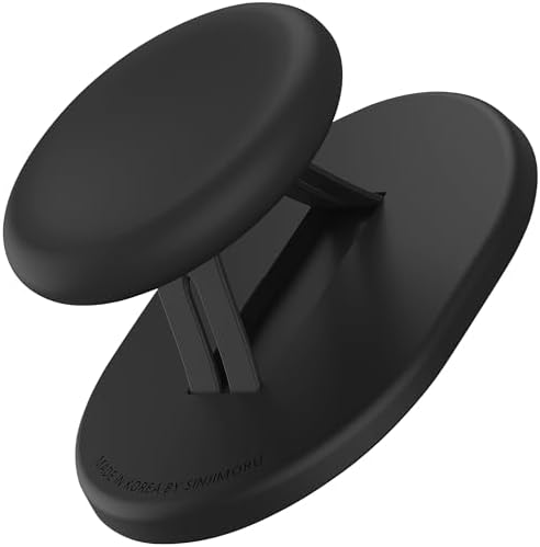 Experience the Ultimate Sinjimoru Magnetic Phone Grip & Holder – Ergonomic Design for i Phone 12-16, Multi-Functional Stand for Hands-Free Viewing, Enhanced 2500 g Magnetic Strength, Soft Silicone Comfort Band, and Stylish Pastel Colors for Personal Expression