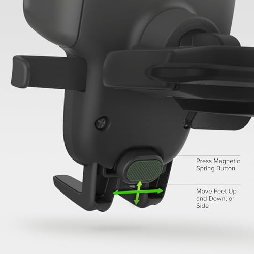 i Ottie Easy One Touch Signature CD Slot Car Phone Holder – Universal Smartphone Mount for i Phone, Google, Samsung, and More – Enhanced Stability, 360-Degree Viewing Angles, Quick One-Touch Access for Safe Driving