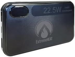 Extreme HEAT 10,000 m Ah Portable Power Bank – High-Capacity Rechargeable Charger for Heated Clothing, Blankets, and More – Dual USB Ports for Simultaneous Device Charging – Compact and Rugged Design for Adventurers – Optimal Performance with 5 V/2.0 A Output