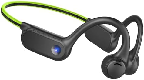 Revolutionize Your Workout with S101 Bone Conduction Headphones – Open-Ear Design, Bluetooth 5.2 Connectivity, 10-Hour Playtime, Waterproof for Running and Biking – Stay Aware and Active with Lightweight Sports Earbuds Featuring Built-In Microphone for Hands-Free Calls