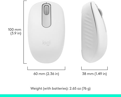 Logitech M196 Rose Bluetooth Wireless Mouse – Compact, Ambidextrous Design for Effortless Navigation on Laptops & Tablets, Exceptional 12-Month Battery Life, Smooth Tracking for PC and Mac Users, Perfect for Professionals on the Go