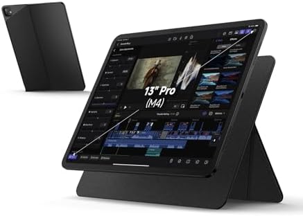 Discover the Ultimate SURITCH Adjustable i Pad Stand Holder for i Pad Pro 13-inch (M4) 2024 – Lightweight, Portable, and Magnetic Design for Enhanced Versatility in Portrait & Landscape Viewing – Premium Ergonomic Tablet Accessory for Work, Entertainment, and Creativity