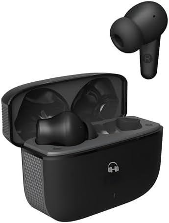 HARMONY TWENTY-TWO HTT-9 Wireless Earbuds – Cutting-Edge Bluetooth 5.4 Technology with Voice Assistant Integration, Enhanced ENC Noise Cancelling via 4 Mic System, IPX5 Waterproof Rating, Deep Bass Audio Experience, and Ultra-Fast 10-Minute Charge for 100 Minutes of Listening – Ideal for Music Enthusiasts and Busy Professionals on the Move
