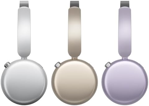 Discover the LORELEI Q60 Purple Wireless Bluetooth On-Ear Headphones – Unrivaled Comfort and Long-Lasting Performance with 40-Hour Battery Life, Enhanced Bass Mode, Built-In Microphone, and Lightweight Design for Effortless Connectivity and Ultimate Audio Enjoyment