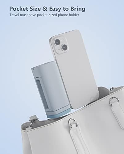 Mii KARE Universal Airplane Phone Holder – Innovative 360-Degree Rotating Smartphone Mount for Ultimate In-Flight Entertainment, Lightweight and Durable Travel Companion for Effortless Viewing on Tray Tables, Perfect for Long Flights and Quick Getaways