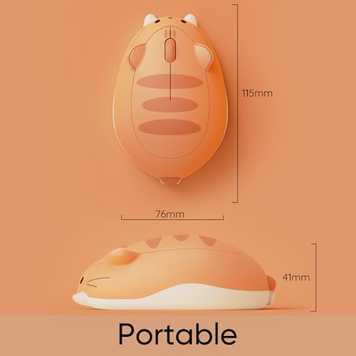 Akko Cat Theme Pink Wireless Gaming Mouse – Tri-Mode Connectivity for Seamless Use Across Devices, Adorable Cartoon Design for Enhanced Aesthetic, Ergonomic & Lightweight for Extended Comfort, Ideal for Mac & Windows Users – Elevate Your Gaming Experience with Style!