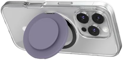 Mag Safe Pop Grip and Stand – Premium Magnetic Phone Accessory for i Phone – Customizable and Swappable Design for Optimal Grip and Hands-Free Convenience – Compatible with Wireless Charging, Elegant Black Finish for Enhanced Mobile Experience