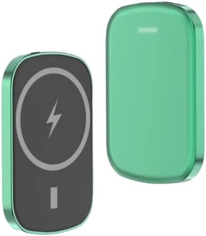 Magnetic Wireless Portable Power Bank for i Phone 12/13/Mini/Pro/Pro Max – 5000 m Ah Fast Charging Solution in Stylish Blue – Effortless Magnetic Alignment & Compact Design for On-the-Go Charging