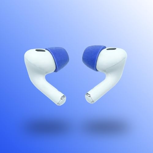 Upgrade Your Listening Experience with Comply Memory Foam Earbud Tips for Apple Air Pods Pro 1 & 2 | Superior Comfort & Secure Fit | Premium Noise Isolation Design | Anti-Slip Technology | Black, Medium (3 Pairs) for Enhanced Sound Quality and Longevity