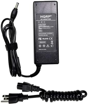 HQRP 12 V 5 A 60 W AC DC Switching Power Supply Adapter – Reliable Charger for CCTV Cameras, LED Strip Lights, and Electronic Devices – Safe, Efficient Power Delivery with Short Circuit Protection