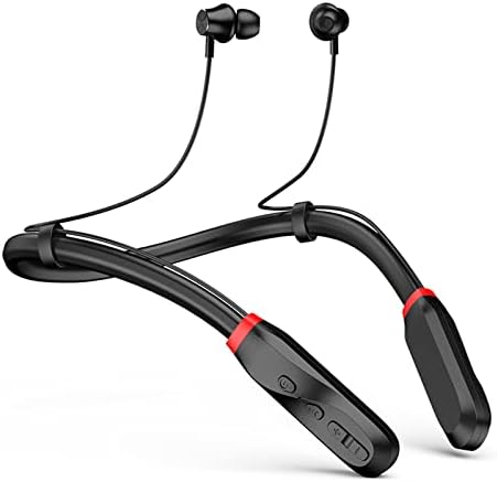 I35 Bluetooth Wireless Earbuds – 120 Hours Playtime, IPX5 Waterproof Neckband, Magnetic Suction Design, Skin-Friendly Comfort for Active Lifestyles, Enhanced Device Compatibility