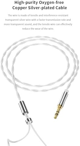 Transform Your Listening Journey with keephifi BLON BL-T3 High Fidelity In-Ear Monitors – Premium 11 mm Copper Clad Diaphragm for Deep Bass and Crystal Clear Vocals, Ergonomically Crafted for All-Day Comfort, Perfectly Suited for Sports, Gaming, and Music Enthusiasts, Enhanced Device Compatibility Featuring Built-in Mic for Effortless Hands-Free Communication – Lightweight Yet Durable Design to Complement Your Active Lifestyle