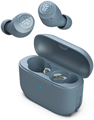 JLab Go Air Pop True Wireless Earbuds – 32 Hours Playtime, Dual Connect Bluetooth Earphones with EQ3 Sound, Lightweight In-Ear Headphones for Ultimate Comfort and Crystal-Clear Calls, USB Charging Case Included, Perfect for Active Lifestyles and Everyday Use