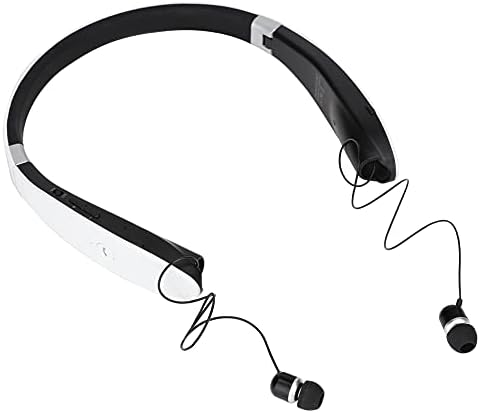 SX-991 Bluetooth Neck Hanging Headphones – Foldable Sport Earbuds with Advanced Noise Cancelling, 300-Hour Standby, and Adjustable Fit for Active Lifestyles – Ideal for Workouts, Running, and Commutes – Enhanced Compatibility and Superior Sound Quality in Black