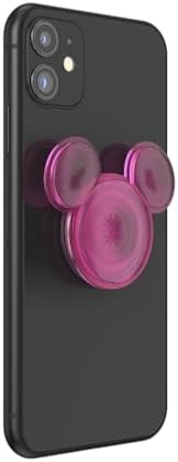 Disney Classic Mouse Pop Sockets Phone Grip with Versatile Kickstand – Ultimate Anti-Drop Phone Holder for One-Handed Use and Easy Style Switchability – Compatible with i Phone, Samsung, and Most Cases – Ideal for Wireless Charging and Everyday Convenience