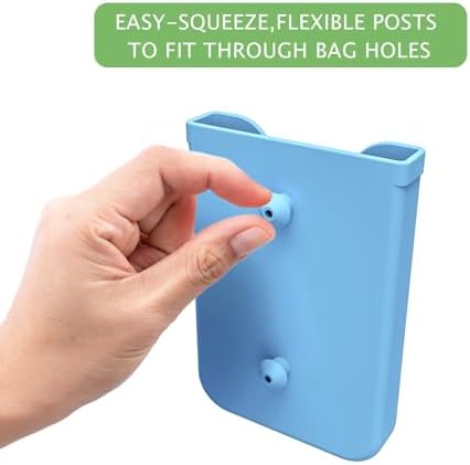 Silicone Phone Holder for Bogg Bags – Stylish and Functional Beach Accessory for i Phone & Android – Lightweight, Easy-to-Clean Vibrant Blue Attachment for Secure Device Protection During Outdoor Activities – Perfect for Sand and Surf Adventures