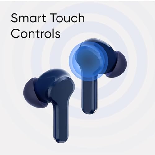 realme T110 AI ENC Noise Cancelling Wireless Earbuds – Ultra-Lightweight In-Ear Headphones with 10 mm Dynamic Bass for Heavy Sound, 38-Hour Playtime & Rapid Wireless Charging, Bluetooth 5.4 for Effortless Connectivity, IPX5 Waterproof for Active Lifestyles in Pop White – Ideal for Music Enthusiasts and Daily Commuters