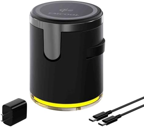 Revolutionize Your Charging Routine with the 4 in 1 Qi2 Certified Magnetic Wireless Charger – 15 W Fast Charging Station for i Phone 12-16, Apple Watch & Air Pods, Compact & Foldable Design with 30 W Adapter Included (Sleek White Finish) – Ultimate Apple Device Compatibility and Space-Saving Solution