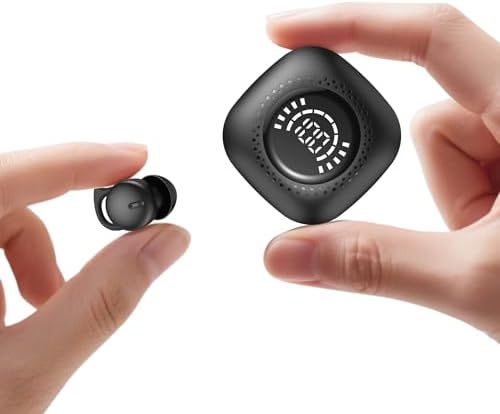 Ultimate Comfort Invisible Bluetooth Sleep Earbuds for Side Sleepers – Advanced Noise-Canceling Technology with Bluetooth 5.3 – Perfect for Meditation, Work, and Rest – Stylish Purple Design for Discreet Use and Enhanced Relaxation