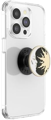 Mag Safe-Compatible Pop Socket Phone Grip – Unique Horchata Design with Versatile Adapter Ring for Effortless Wireless Charging and One-Handed Use – Stylish and Secure Mobile Accessory for Enhanced Everyday Convenience