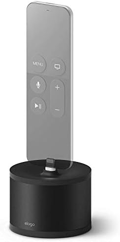 elago D Stand Premium Aluminum Charging Dock for Apple Devices – Sleek Charging Station for i Phone and Apple TV Remote – Lightweight and Portable Cable Management Solution for Home and Office – Enhanced Compatibility & Speed