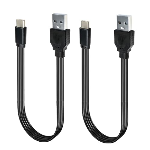 Versatile 100 cm USB Type C Cable – Rapid Charging & High-Speed Data Sync for Smartphones & Power Banks – Tangle-Free, Durable Flat Design for Effortless Storage – Essential Connectivity Solution for Home, Office, and Travel