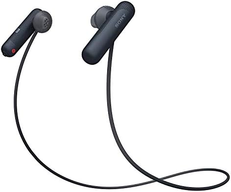 Sony WI-SP500 Bluetooth Sports Earbuds – Wireless In-Ear Headphones for Active Lifestyles, Sweatproof Design, Enhanced Comfort, and 8-Hour Battery Life – Perfect for Fitness Enthusiasts and Music Lovers