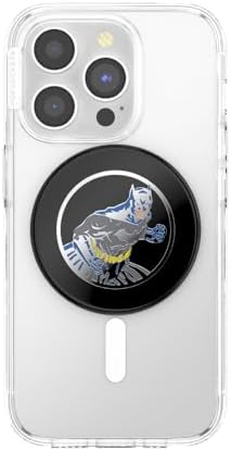 Batman Mag Safe Phone Grip – Stylish Magnetic Holder & Kickstand for Ultimate Hands-Free Experience, Wireless Charging Ready, Eye-Catching “I Am Batman” Enamel Design, Ideal for Daily Use and Enhanced Device Functionality