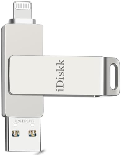 Maximize Your Apple Device Storage with the App-le MFi Certified 128 GB i Diskk Flash Drive – Ultimate i Phone and i Pad Photo Backup Solution for Effortless Data Management, High-Speed Transfers, and Enhanced Compatibility Across All Your Devices