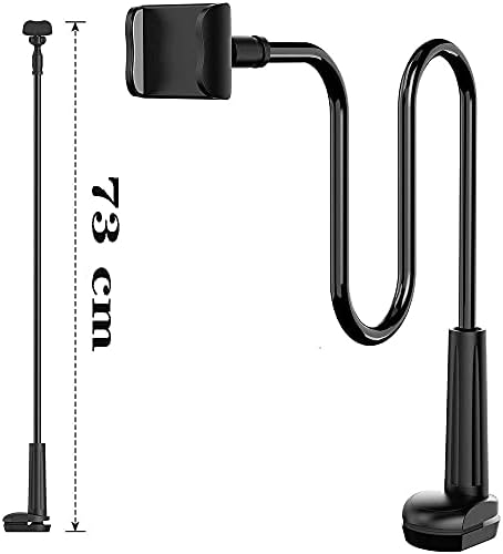Phone Holder,gooseneck Phone Holder,360° Rotate Support Rod One-Hand Adjustable Cell Phone Holder,for Desk Headboard Nightstand. (White) – Enhanced Compatibility and Speed