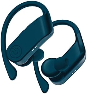 Coby True Wireless Sport Earbuds with 15-Hour Playback and Charging Case – Effortless Auto Bluetooth 5.3 Pairing, Siri & Google Assistant Compatibility, Ideal for Gym & Running – Stylish Blue Design for Active Lifestyles – Unmatched Sound Quality and Freedom of Movement