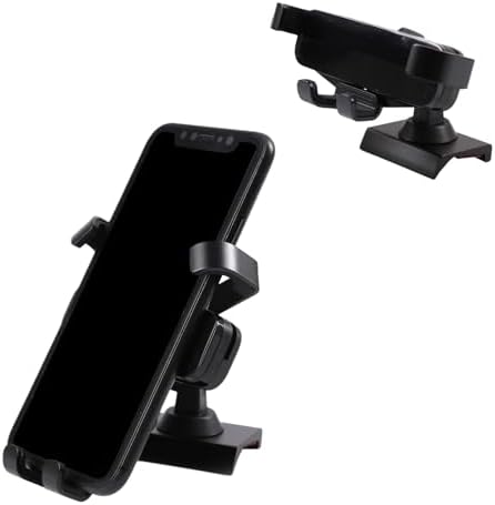 Magnetic Suction Car Phone Mount for Tacoma 2016-2022 – Hands-Free Dashboard & Vent Holder with Retractable Stand for Ultimate Accessibility and Safety in Black – Perfect Fit for Navigation and Calls